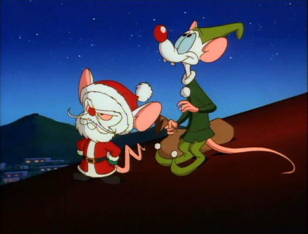 A pinky and the brain christmas vimeo