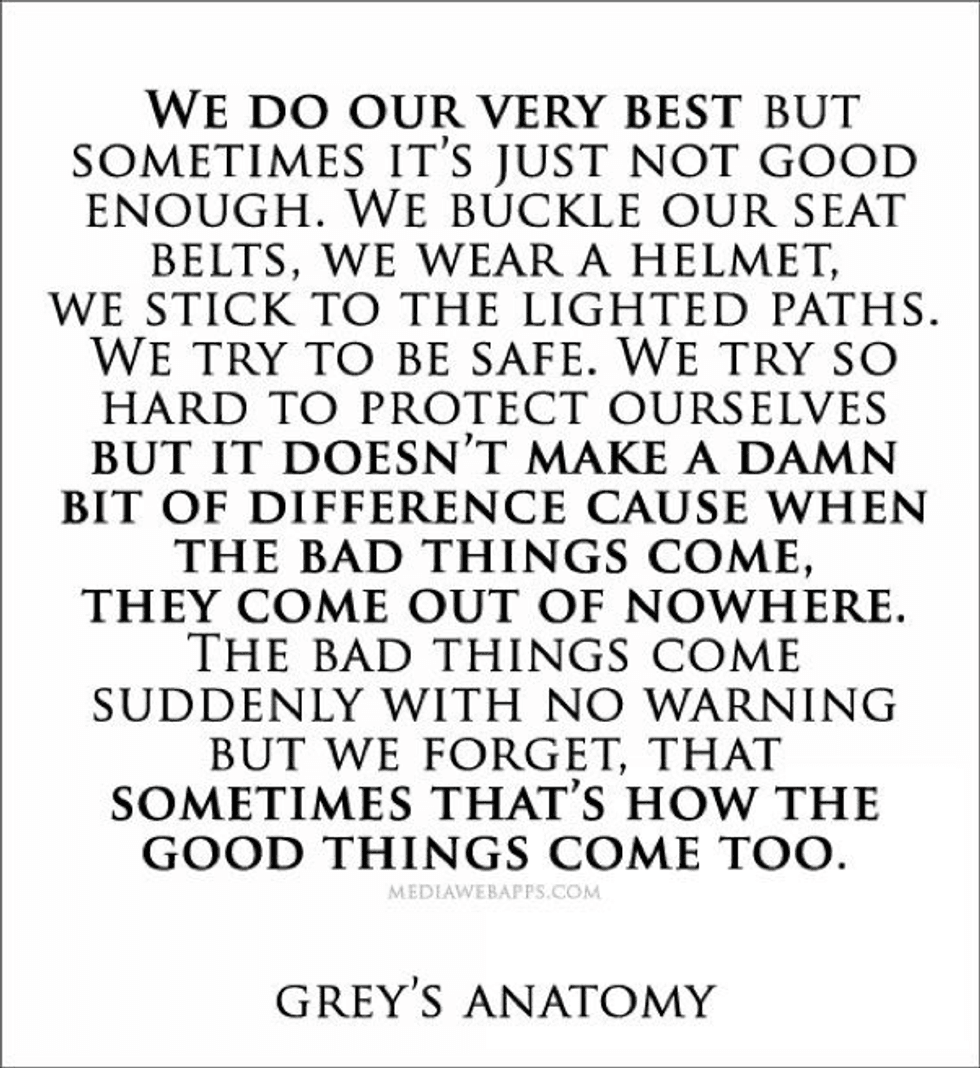 15 Grey's Anatomy Quotes To Help You Ride Out The Pain