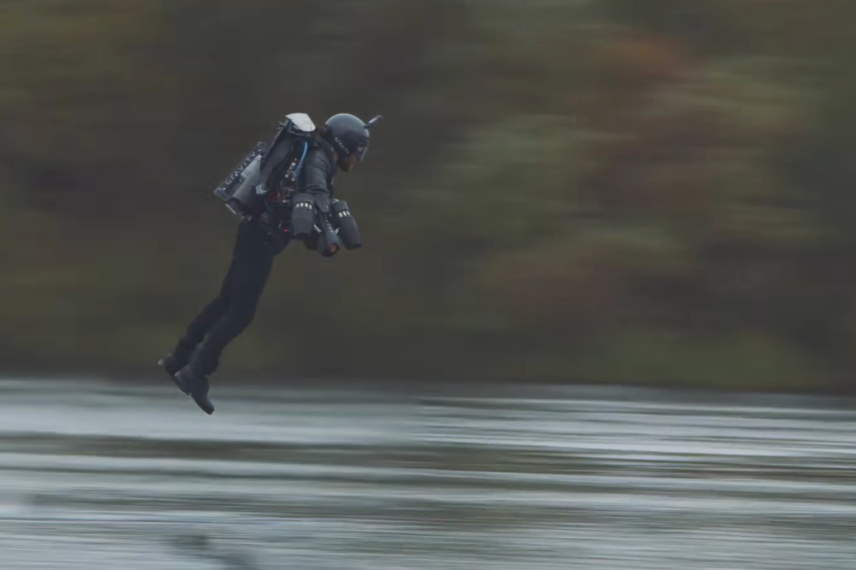 Waiting for a flying Uber? Try this 32mph Iron Man jet suit instead