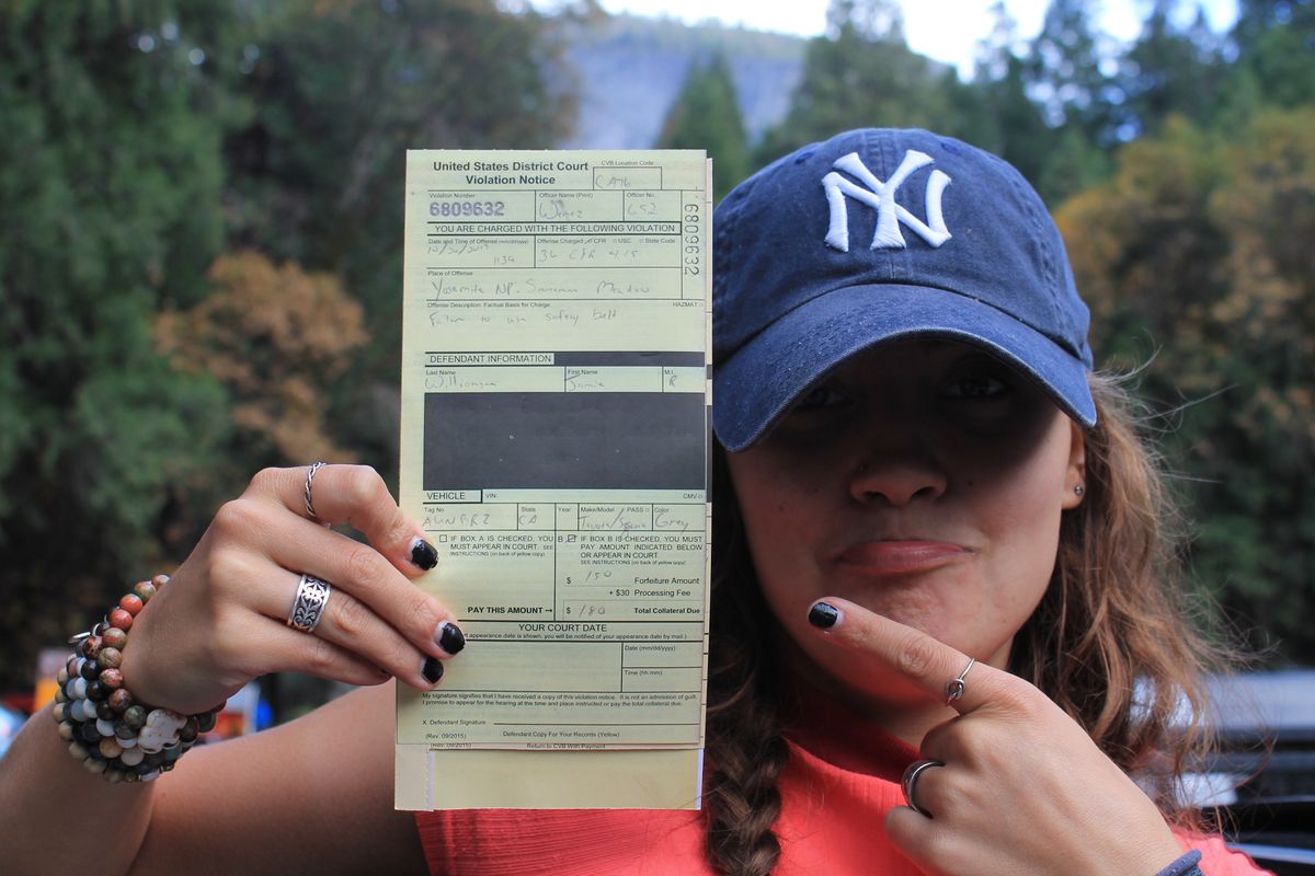I  Got Pulled Over In A National Park, Yes, A National Park...