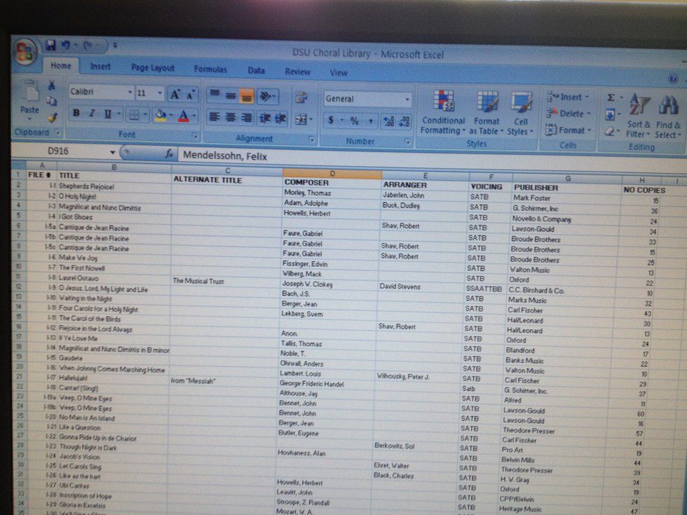 How To Organize A Choral Library