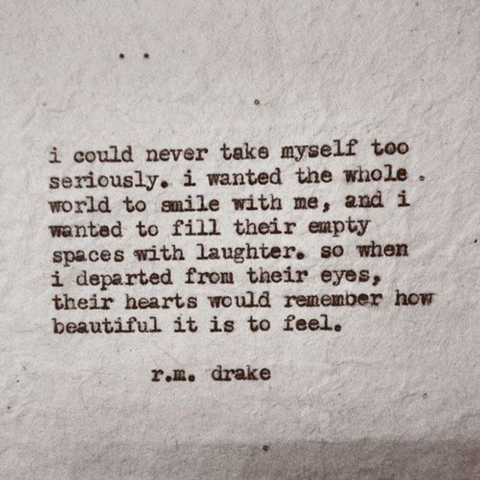 Ten R. M. Drake Poems You Need To Read Right Now