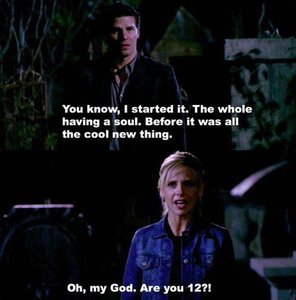 The Best Quotes Between Buffy And Angel
