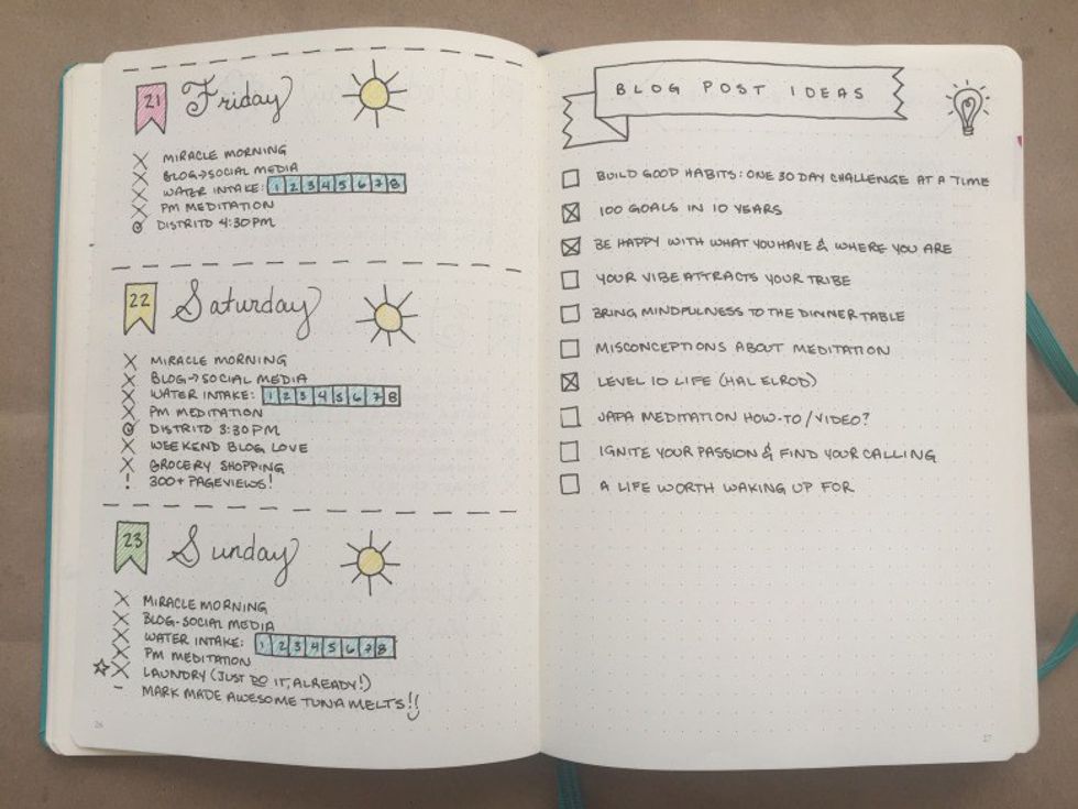 5 Advantages Of Creating A Bullet Journal