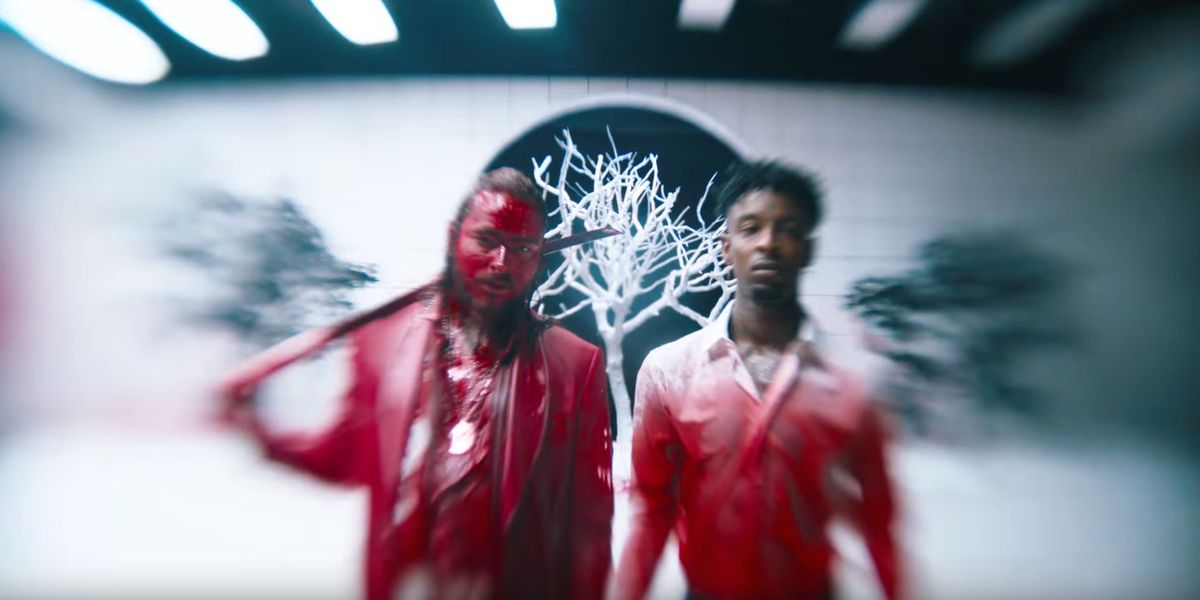 Post Malone and 21 Savage Drop the Blood-Soaked Visuals for Their Mega-Hit "Rockstar"