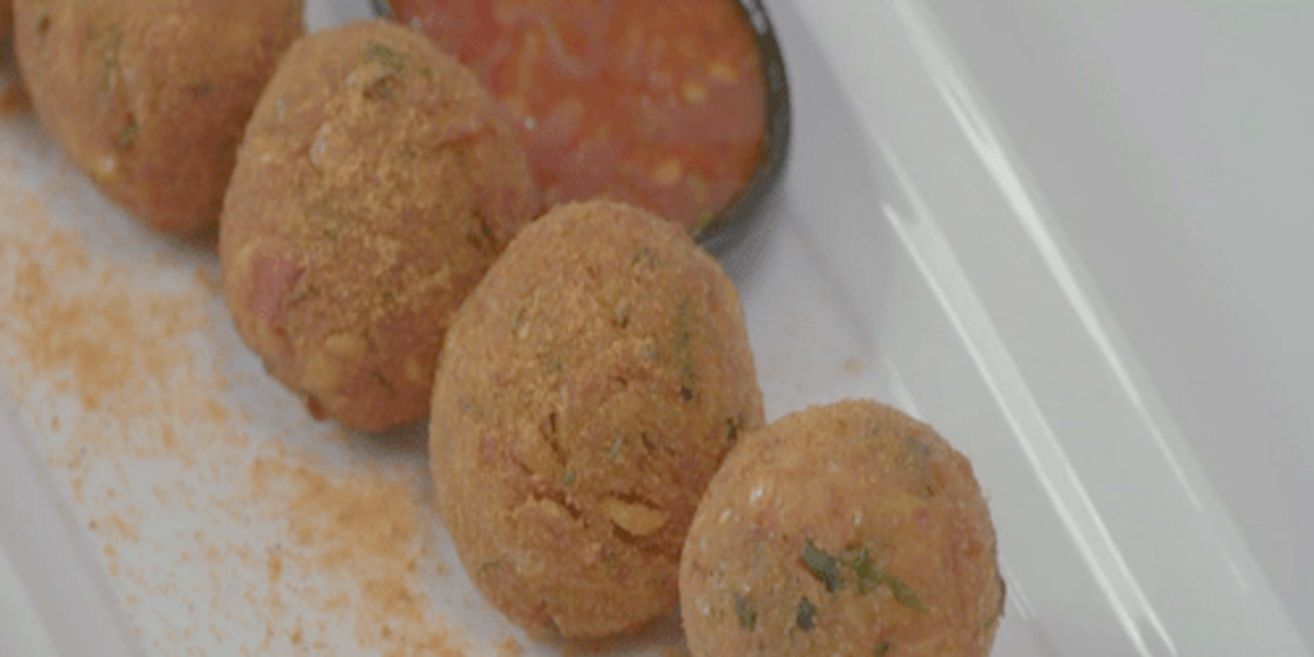 Schezwan Corn Cheese Balls By Harpal My Recipe Magic