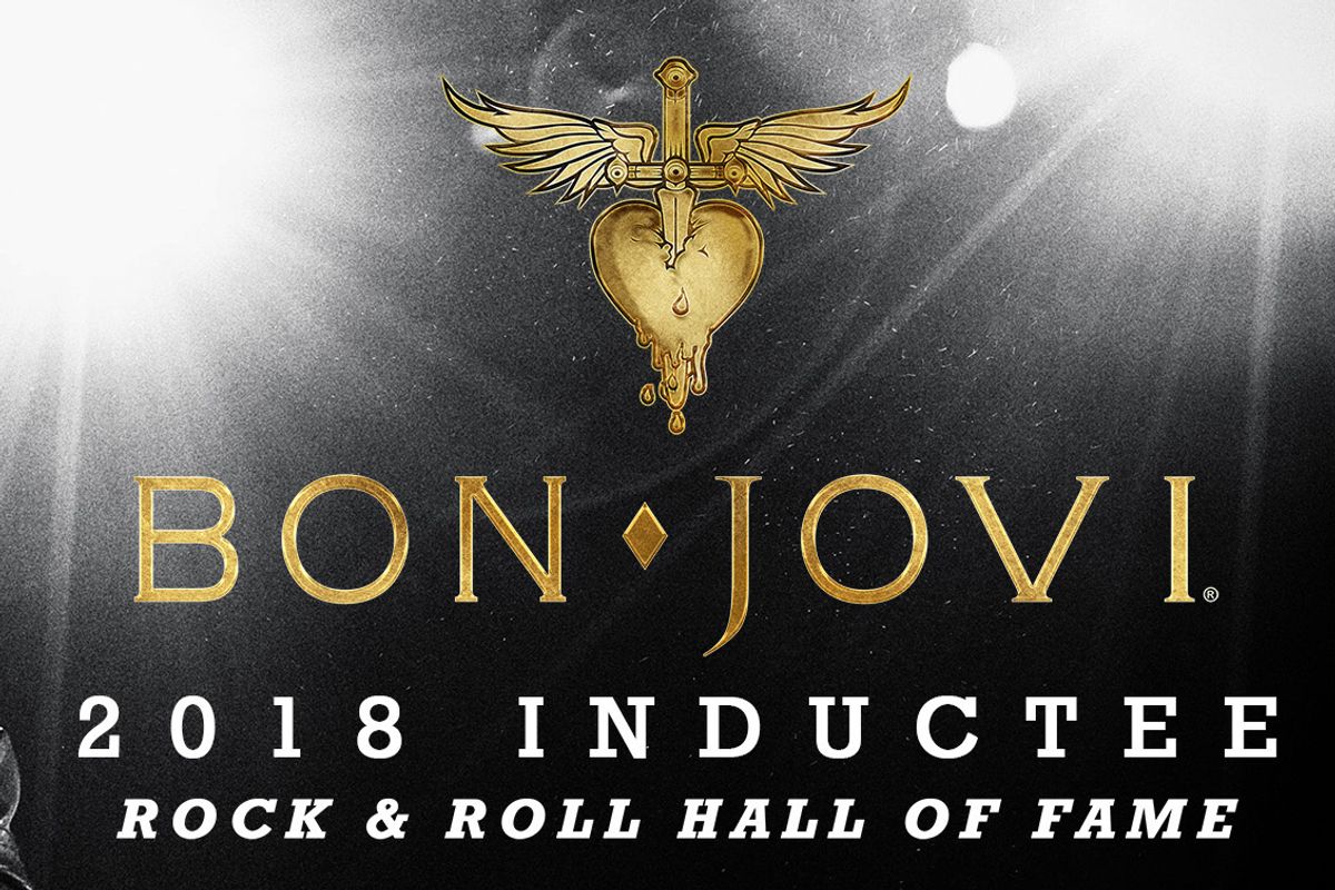 Jon Bon Jovi, Richie Sambora and the whole band are being inducted into the Rock & Roll Hall of Fame!