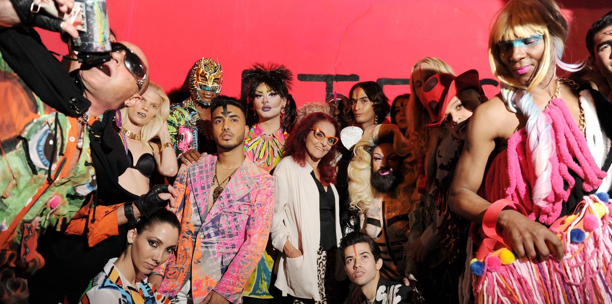 'Sex and the City' Costumer Designer Patricia Field Throws Electric Runway Show