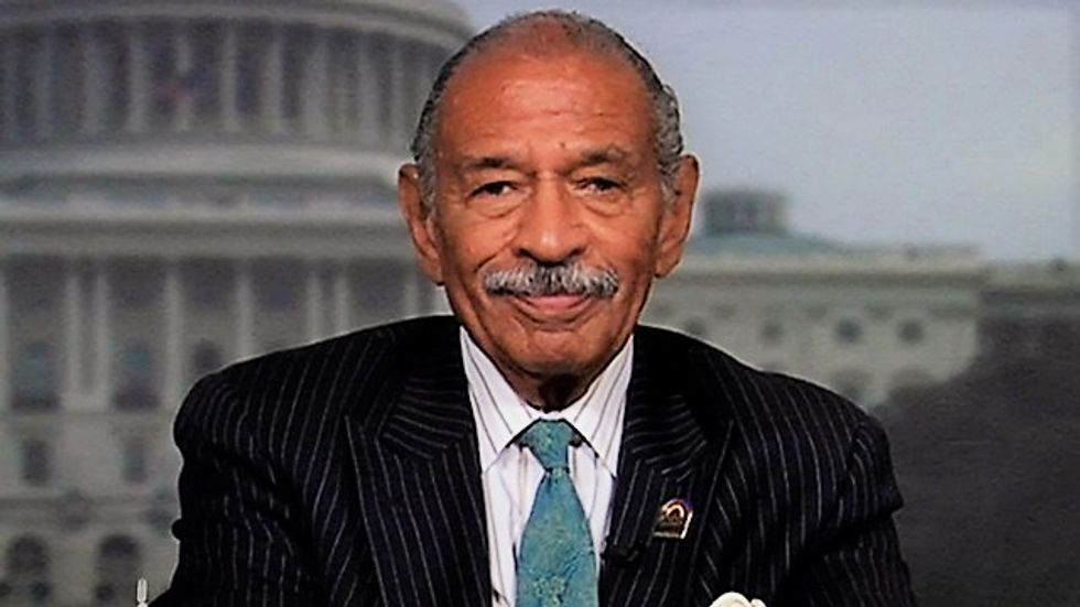 John Conyers Resigns In Disgrace, Al Franken *Probably* Out Door Tomorrow. And How's Your Day, Mr. President?