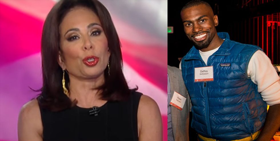 Black Lives Matter Activist DeRay Mckesson Sues Fox Idiot Jeanine Pirro For REAL Fake News!