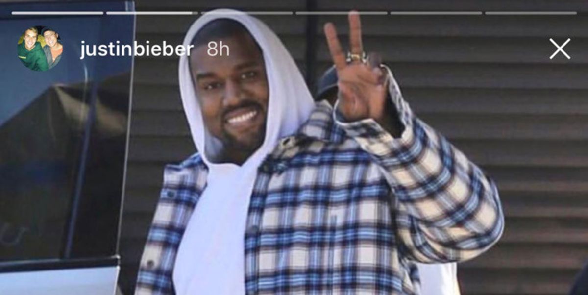 Justin Bieber Found the Meaning of Life in Kanye West's Fit