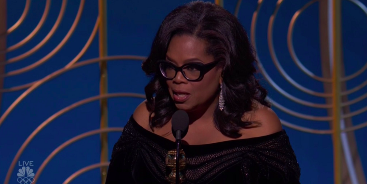 Oprah's Golden Globes Acceptance Speech Was Downright Presidential