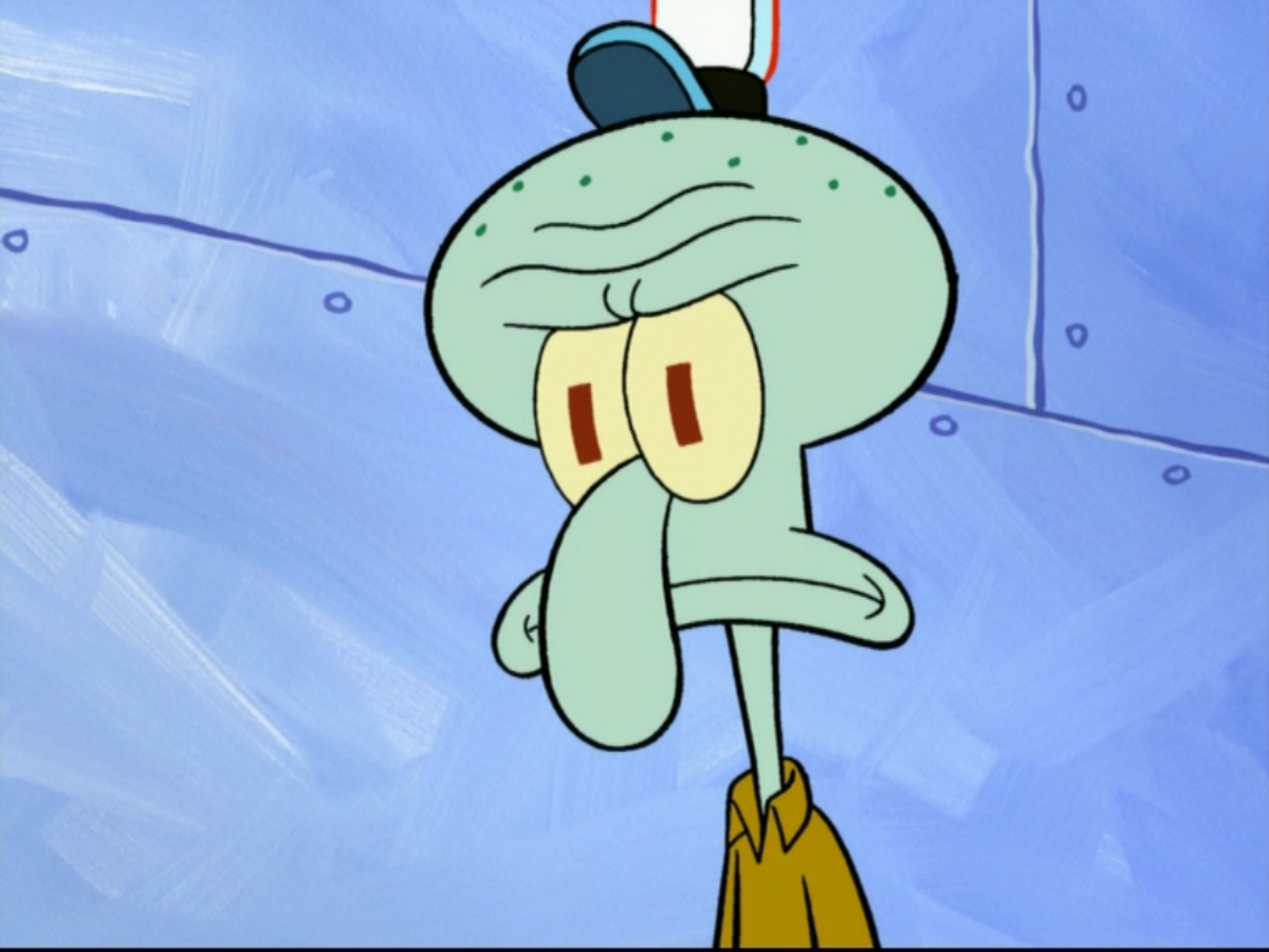 8 Squidward Quotes Millennials Know All Too Well, But Only Say To