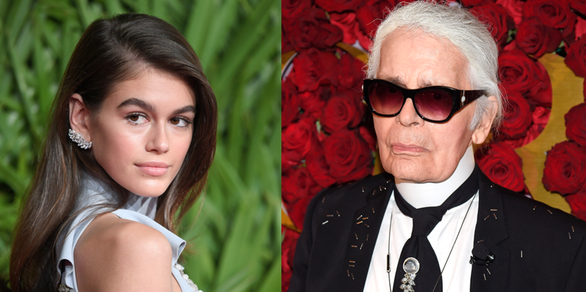 Kaia Gerber and Karl Lagerfeld Are Teaming Up to Design a Collection
