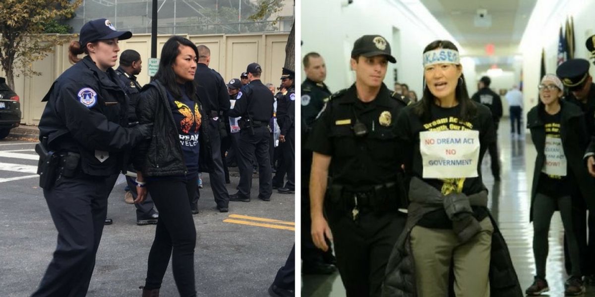 Asian-American Protesters Pushing for Dream Act Vote Arrested