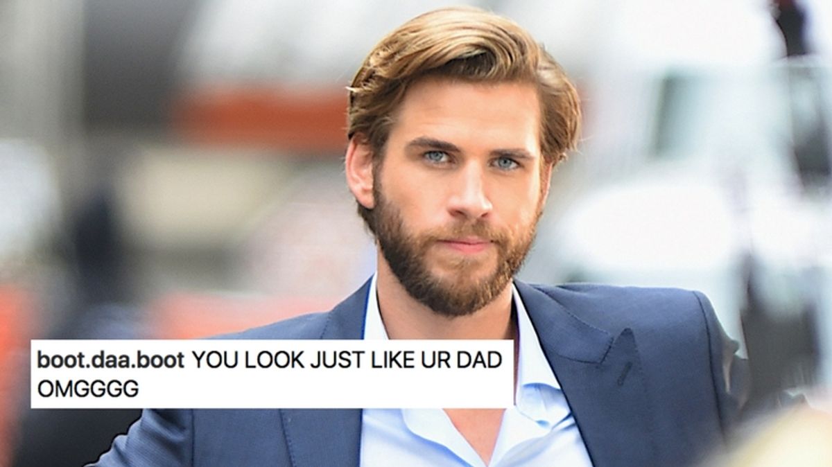 PHOTO: Liam Hemsworth Looks Just Like His Dad in Vintage Picture