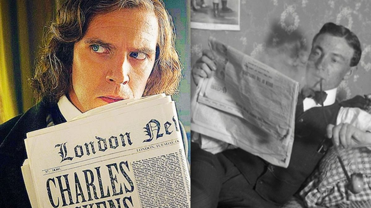 PHOTOS: False Newspaper Depiction in Period Films Drives Man Crazy