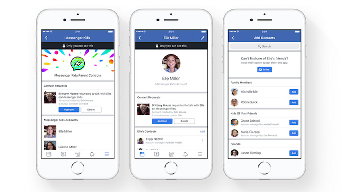 Facebook Messenger App For Kids Has Parents Concerned