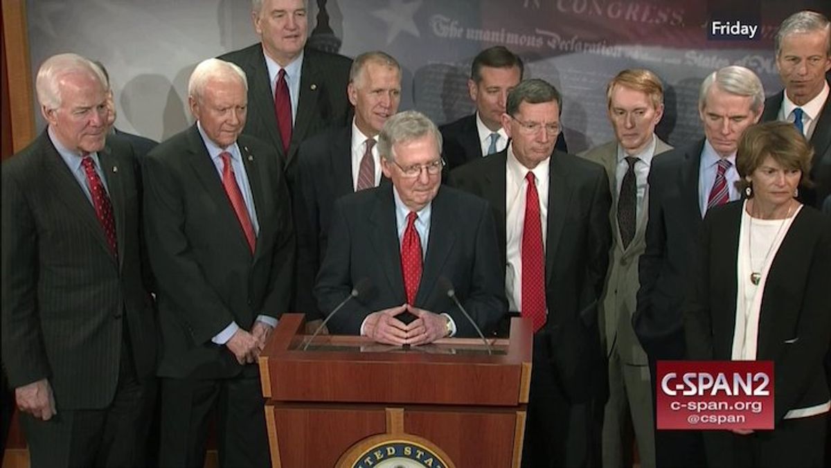 Details About Republican Senate 'Tax Scam Bill' Leak Online