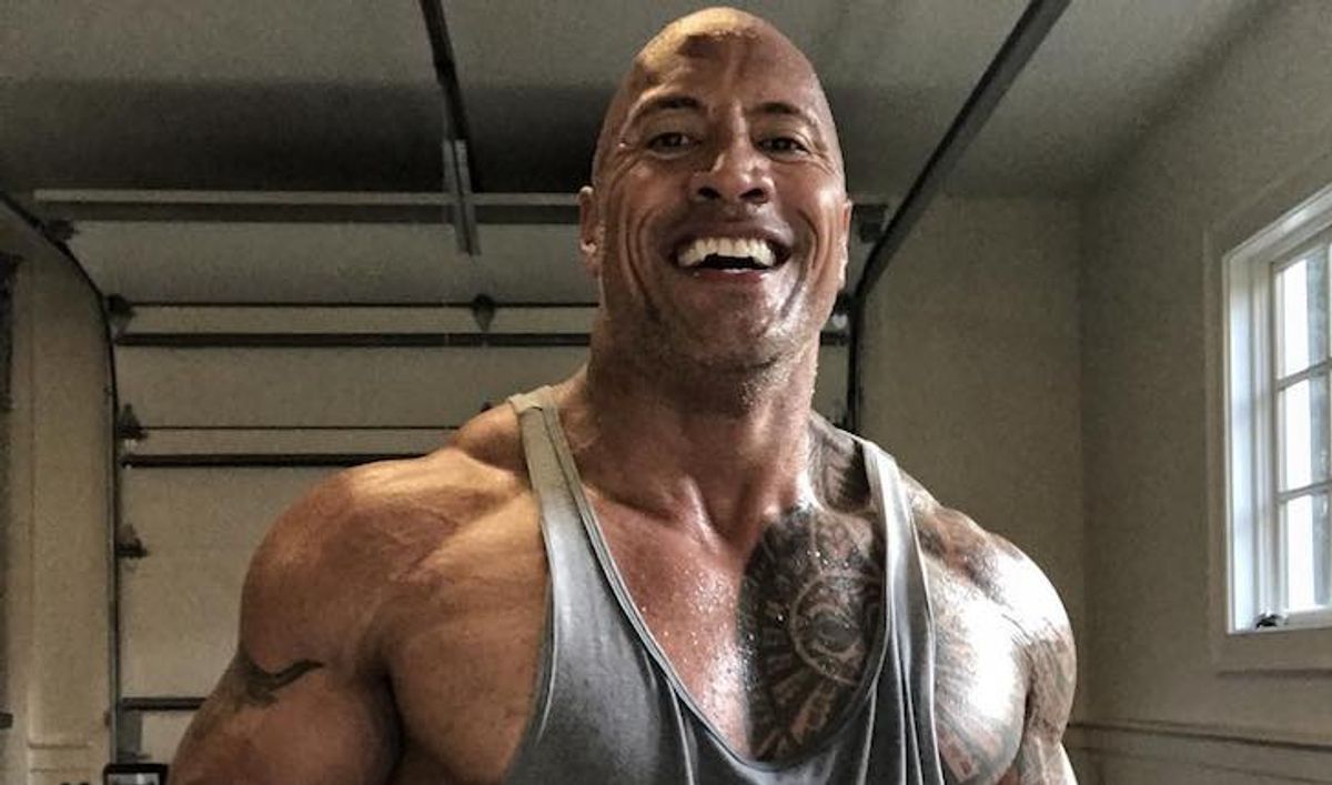 WATCH: The Rock Dwayne Johnson's Gym Goes Wherever He Goes