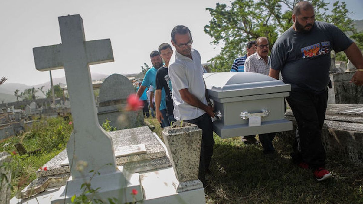 Puerto Rico Death Toll Recount Urged Months After Hurricane Maria