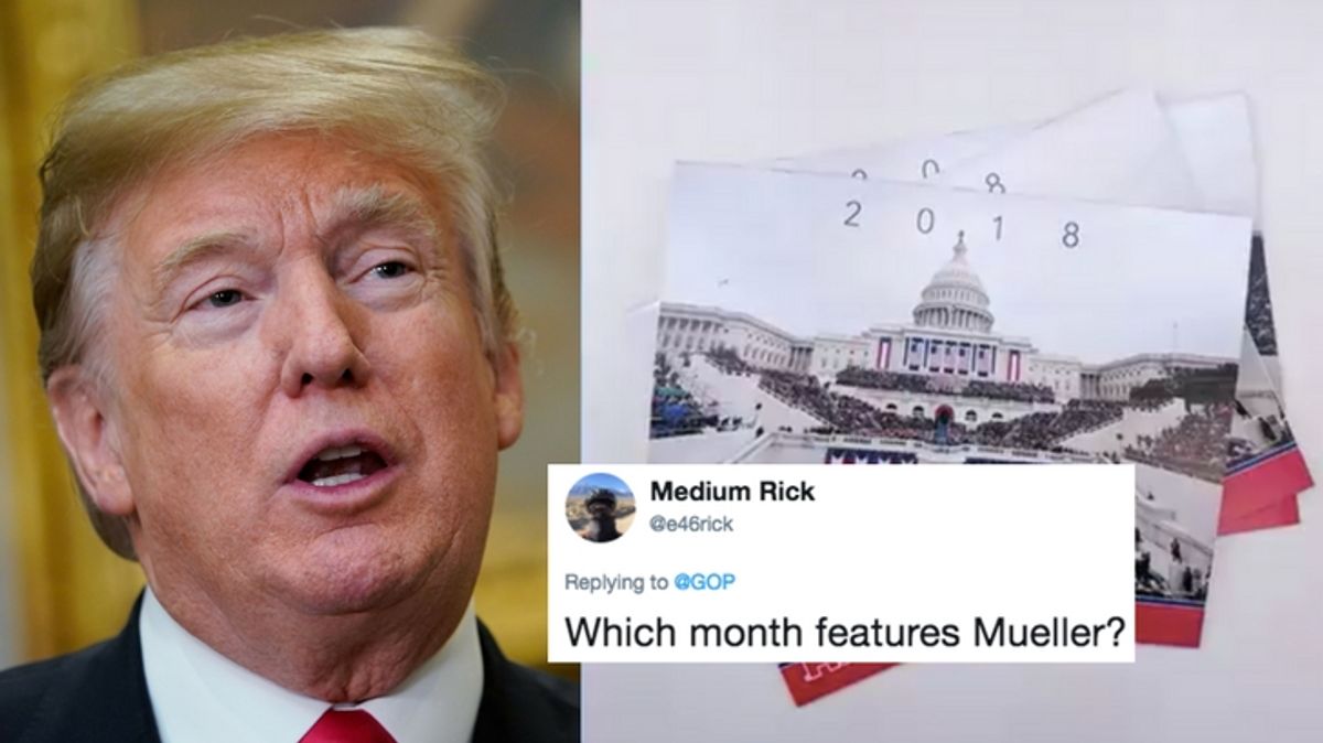 PHOTOS: Twitter Has Suggestions for GOP 2018 Calendar
