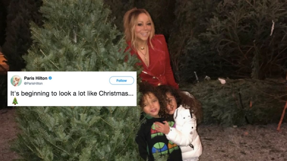 PHOTOS: Celebrities Share Their Pictures of Their Christmas Trees 2017