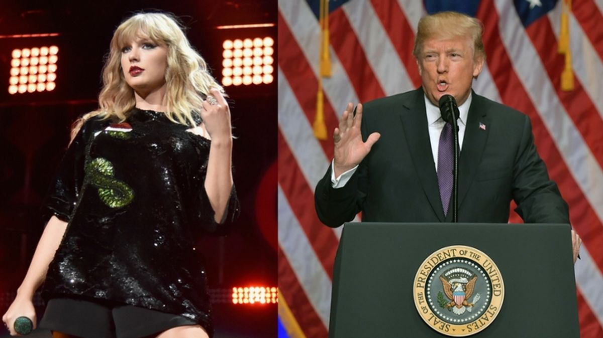 Taylor 'Swift Life' App Flooded by Homophobic Trump Supporters