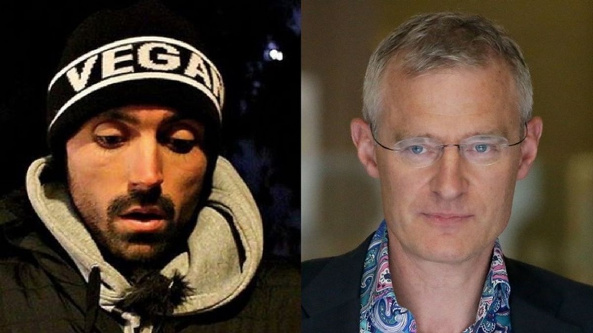 Radio Host Jeremy Vine Angers Vegan Activist Joey Carbstrong With Ham & Cheese Sandwich