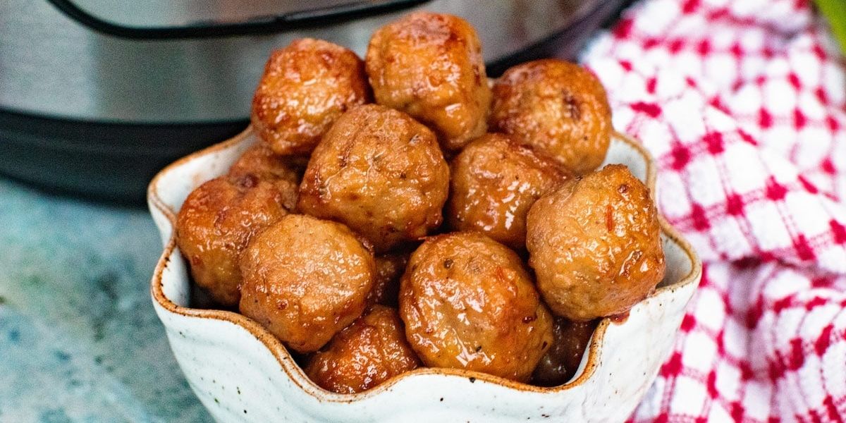 Pressure Cooker Grape Jelly Meatballs My Recipe Magic