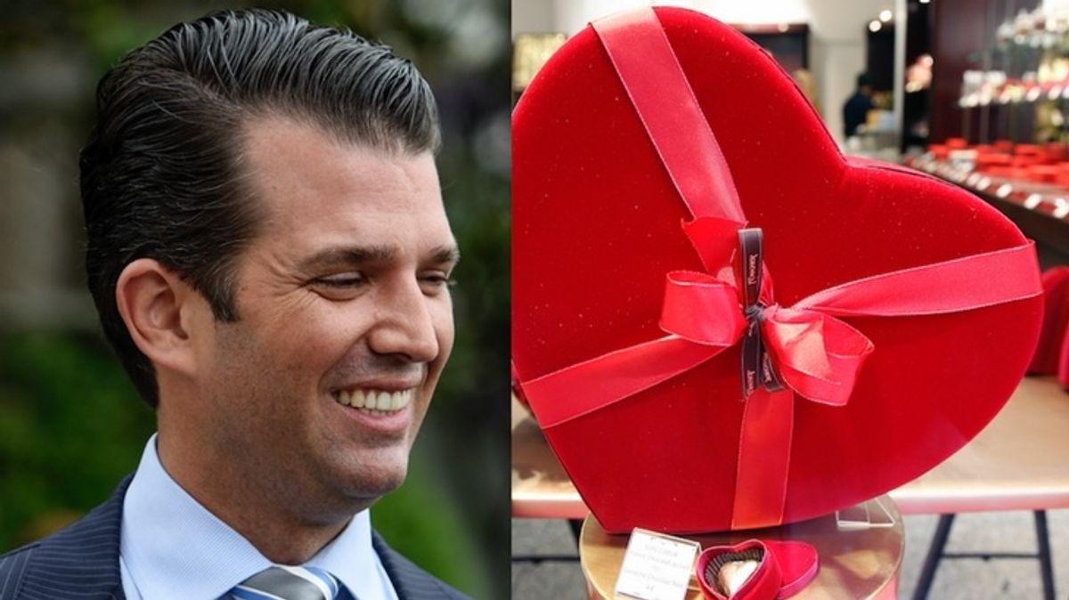 Donald Trump Jr. Slammed for His Idea of the Perfect Valentine's Gift