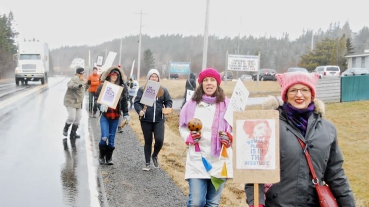 A Small Town in Nova Scotia Doubled 2018 Women's March Participant Numbers to 32