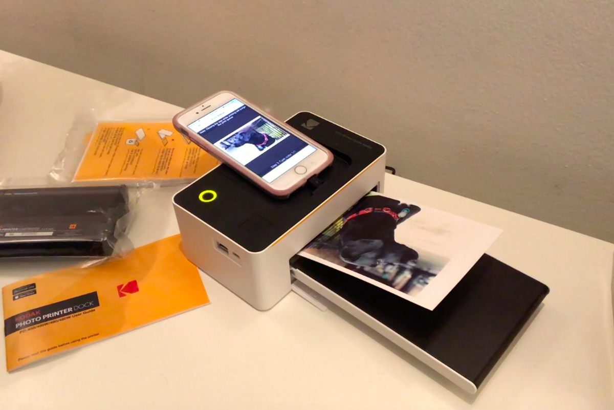 Kodak Photo Printer Dock Review: Watch us upload and print a photo in minutes