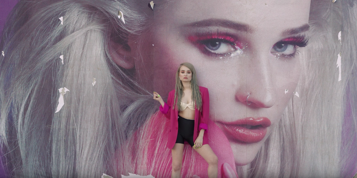 Kim Petras Dancing In Front of Her Own Face is a Mood