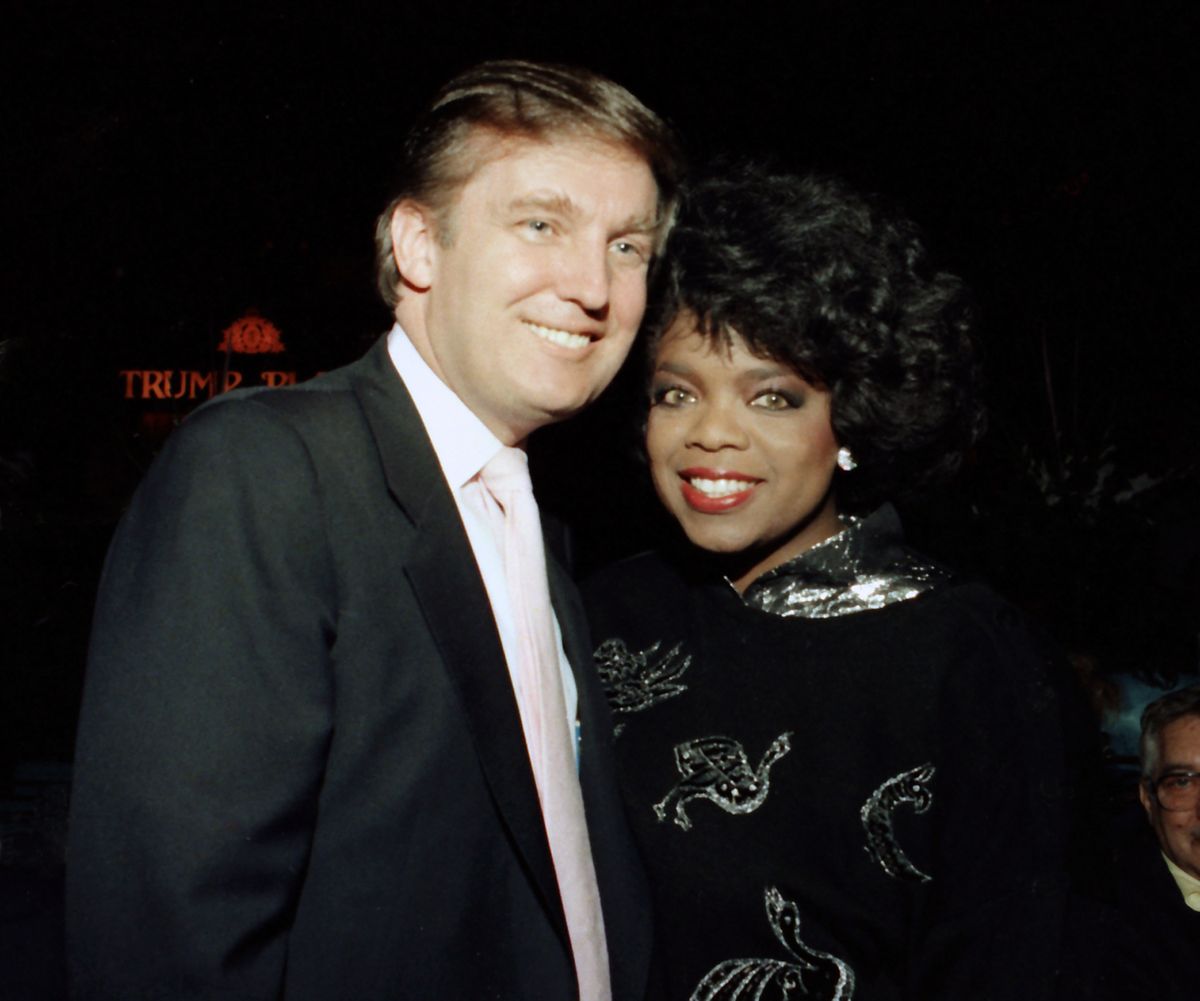 Trump Closes Out Weekend-Long Tweet Storm by Going After Oprah