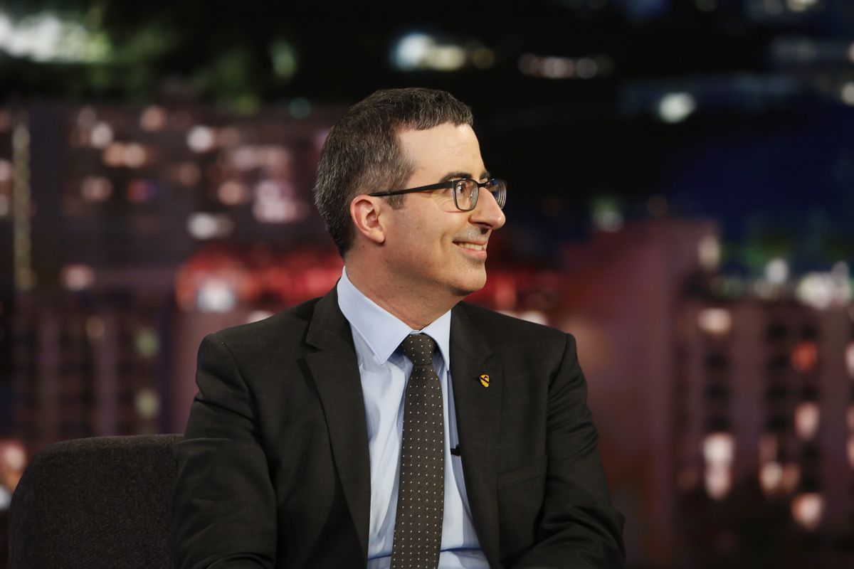 John Oliver Returns to 'Last Week Tonight' & Shreds 'Thoughts & Prayers' After School Shooting
