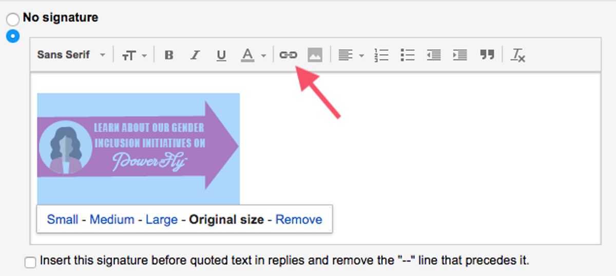 Adding a Banner to an Email Signature - Showcase Your Diversity Efforts