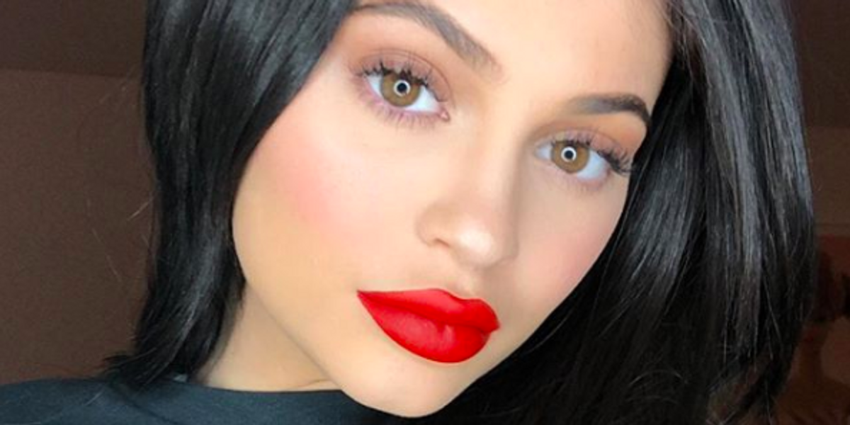 Kylie Jenner Shares the First Photo of Stormi Webster's Face