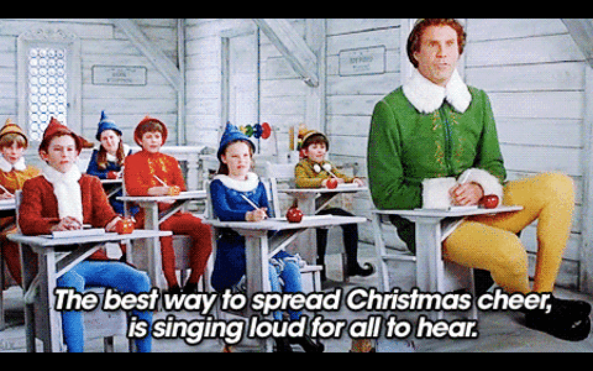 Finals Week As Told by Buddy the Elf