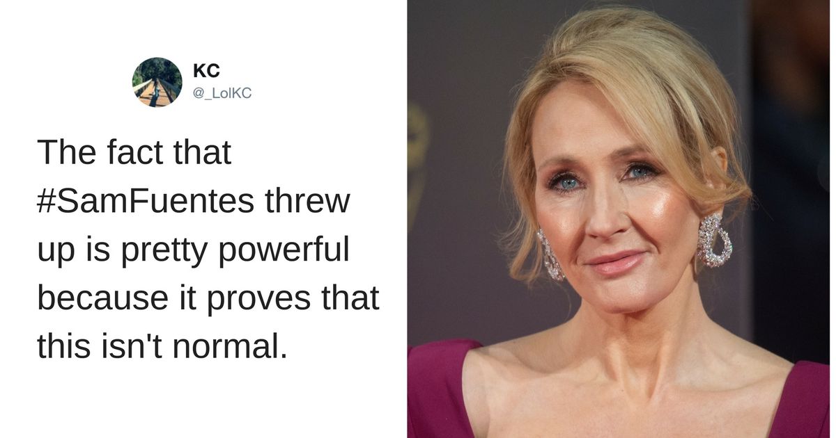 JK Rowling's Response to the Parkland Survivor Who Threw Up on Live TV Is on Point