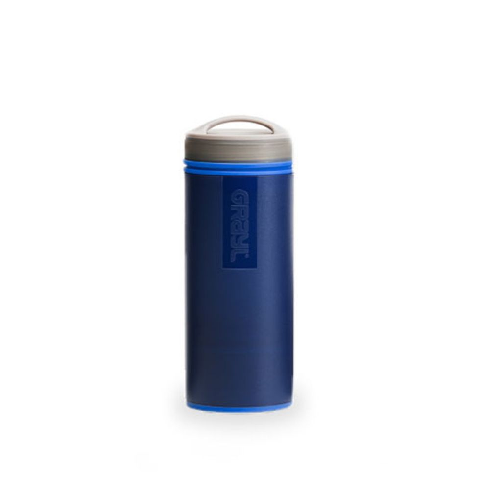Drink clean water absolutely anywhere with this water bottle
