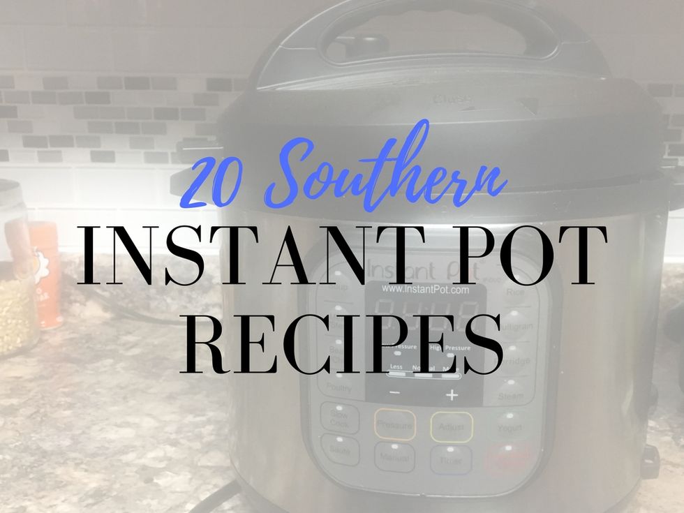 20 Southern recipes to make in minutes in your Instant Pot