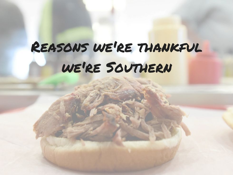 24 reasons we're thankful to be Southerners