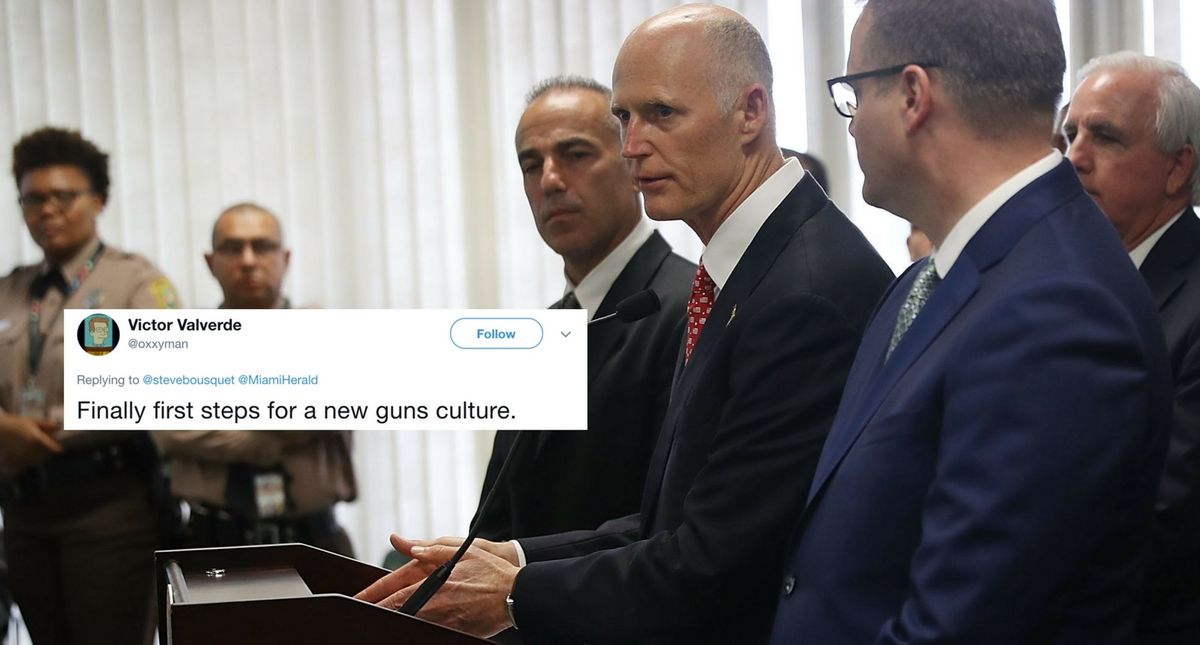 Florida Governor Rick Scott Just Signed a Gun Bill the NRA Hates