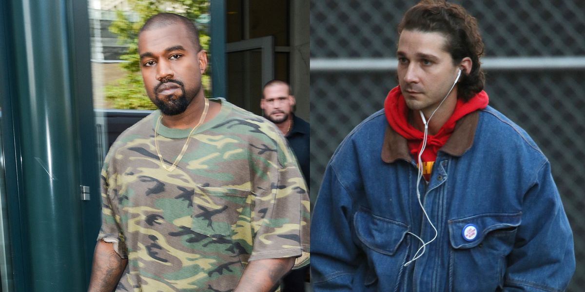 Shia Labeouf Says Kanye West 'Took All My Fucking Clothes'