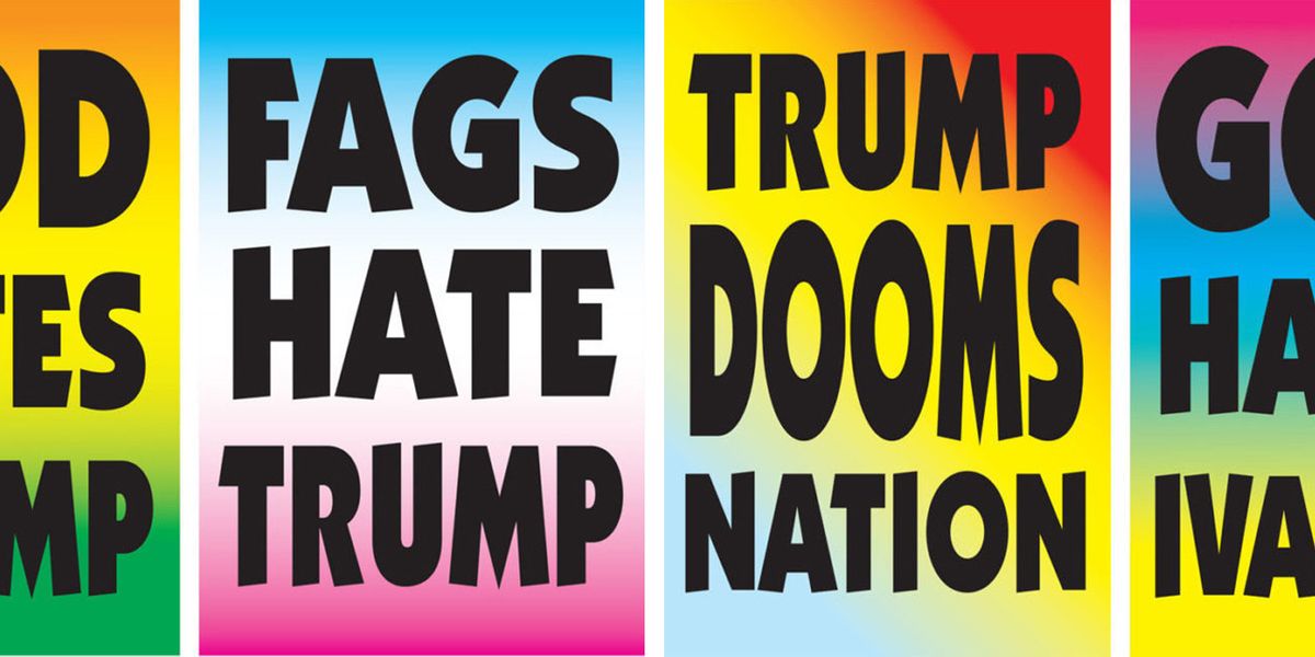 Protest Signs Flip Westboro Baptist's Legacy on Its Head