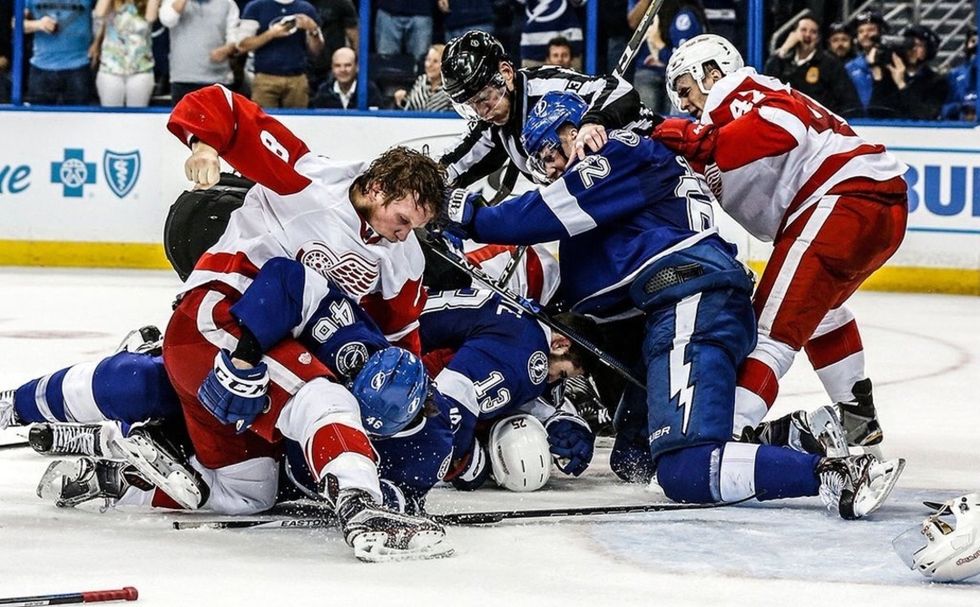 15 Of The Most Brutally Insane NHL Moments Of All Time