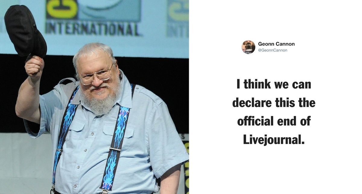 'Game of Thrones' Author George RR Martin Ditches LiveJournal
