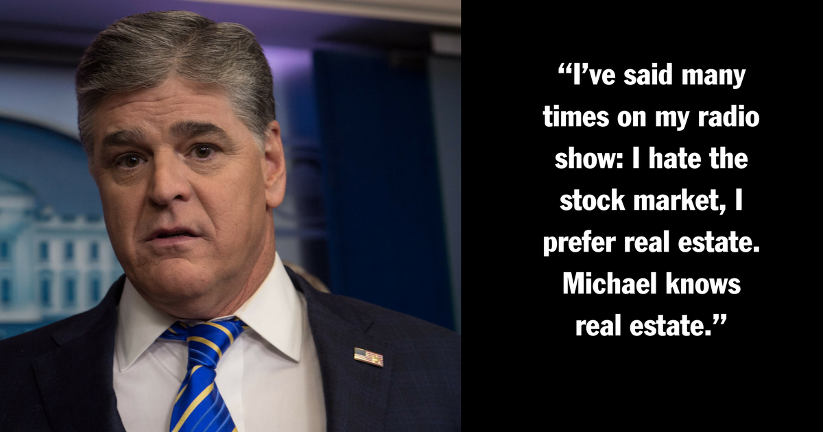 Sean Hannity's 'Real Estate' Talks With Michael Cohen Were Just the Tip of the Iceberg