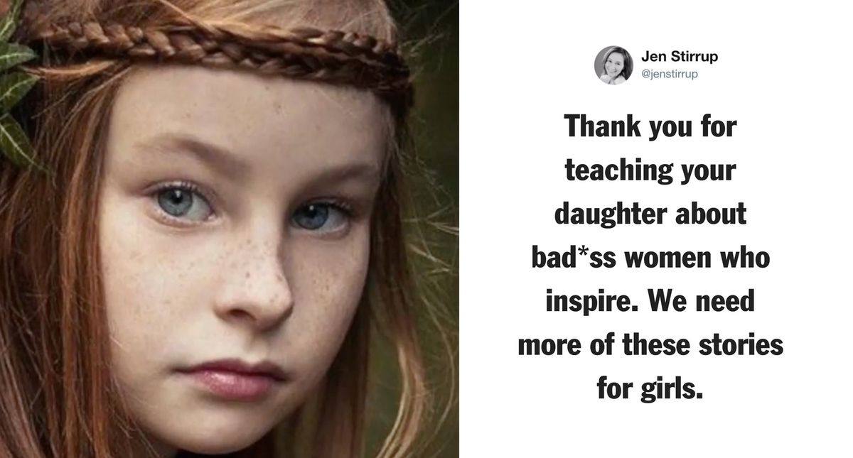 Girl Defies Gender Norms At School's Medieval Feast Thanks To Her Historian Dad